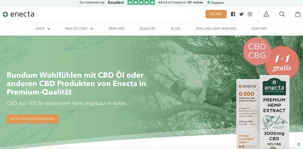Enecta Rabattcode und Gutschein