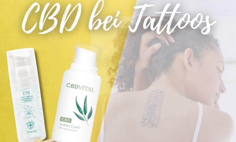 CBD Creme bei Tattoos